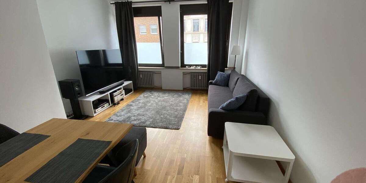 Etagenwohnung Mönchengladbach Süd - 2 Zimmer, 58 m&sup2;, 570&euro; | Angebot:26770619