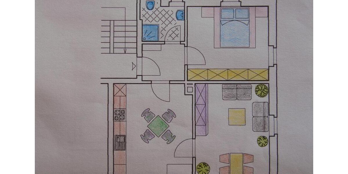 Etagenwohnung Bischofswerda - 2 Zimmer, 50 m&sup2;, 266&euro; | Angebot:24182691