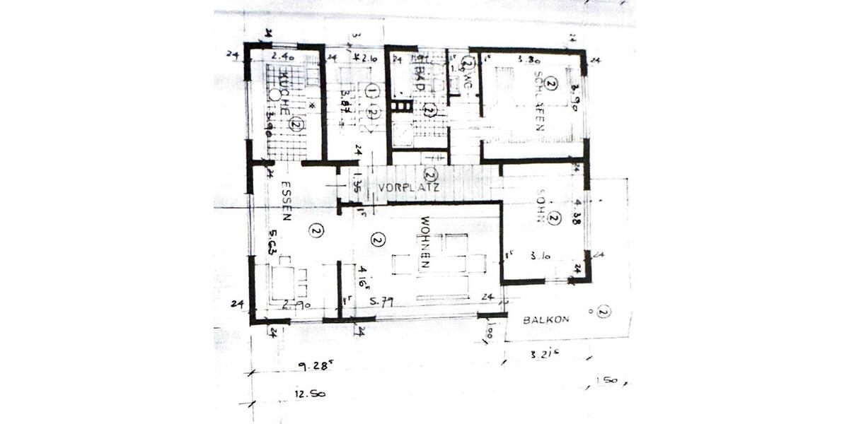 Etagenwohnung Murrhardt - 4.5 Zimmer, 100 m&sup2;, 1.400&euro; | Angebot:26587053