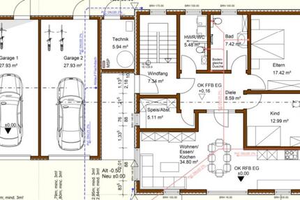 Großzügige Erdgeschosswohnung in Holzbauweise 5 zimmer