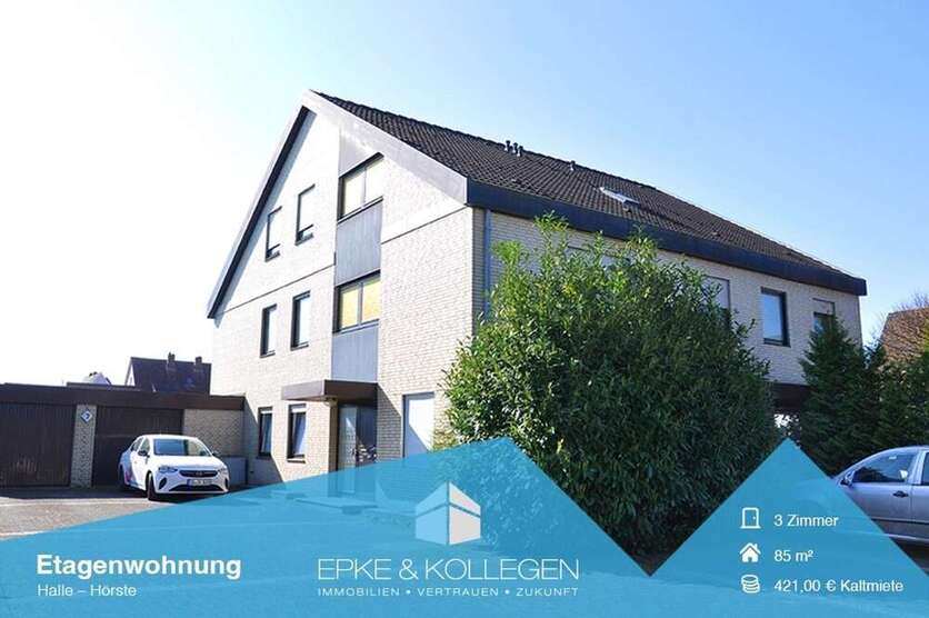 Wohnung zum Mieten in Halle (Westfalen) 550 € 85 m²