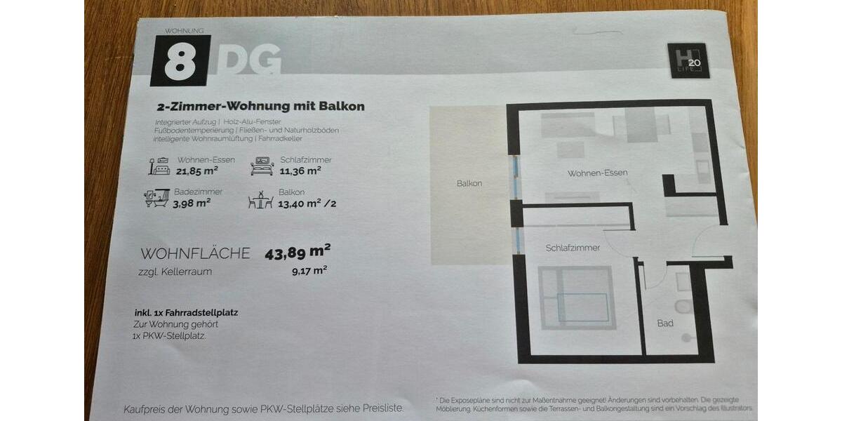 Dachgeschoßwohnung Oberdolling - 1 Zimmer, 43 m&sup2;, 770&euro; | Angebot:25922325