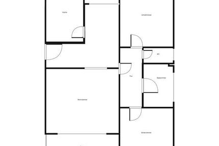 Wir renovieren für Sie - weitläufige 3,5-Zimmer-Wohnung mit Balkon 4 zimmer