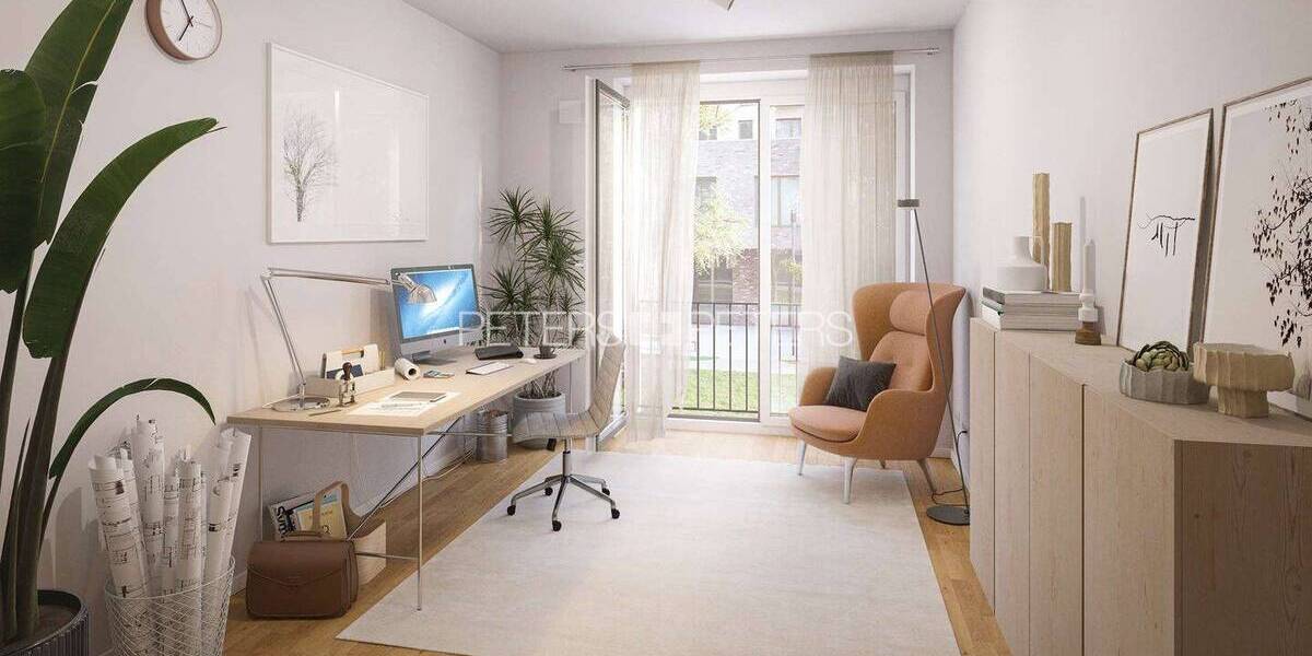 Etagenwohnung Hamburg Groß Borstel - 2 Zimmer, 69 m&sup2;, 1.569&euro; | Angebot:26617824