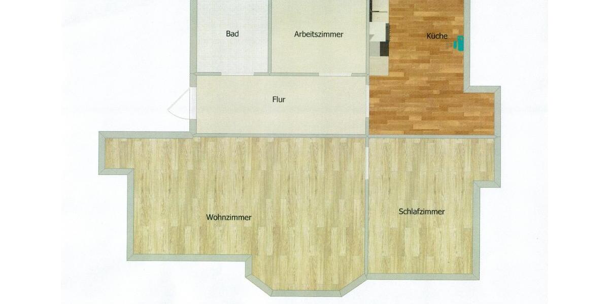 Dachgeschoßwohnung Oelsnitz (Erzgebirge) - 2.5 Zimmer, 70 m&sup2;, 430&euro; | Angebot:25056540