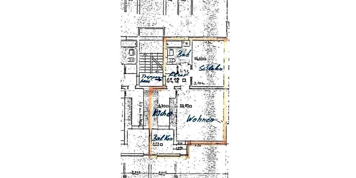 Möblierte 2 Zi-Whg, 61 qm in Braunschweig Rheinring zu vermieten 1 zimmer