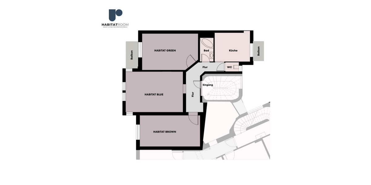 Etagenwohnung Wiesbaden Klarenthal - 1 Zimmer, 17 m&sup2;, 815&euro; | Angebot:25229256