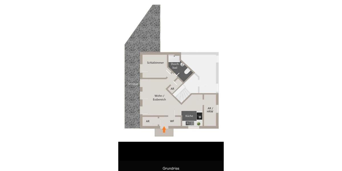 Terrassenwohnung Sundern (Sauerland) - 2 Zimmer, 61 m&sup2;, 800&euro; | Angebot:25225211
