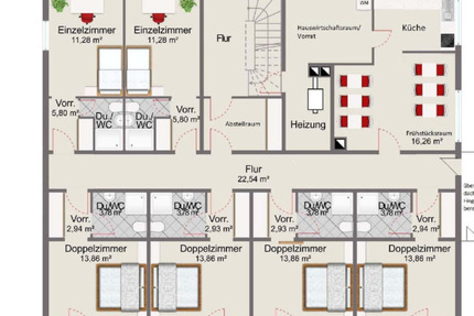 Monteurswohnung für 6 Personen. ab 02.2026 Langzeit! zimmer