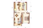 Etagenwohnung Crinitz - 2.5 Zimmer, 60 m&sup2;, 340&euro; | Angebot:26144506