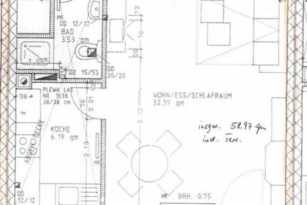 Wohnung Korbach - 1 Zimmer, 60 m&sup2;, 470&euro; | Angebot:24780753