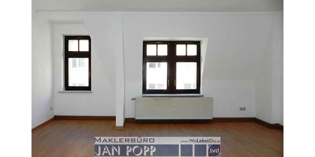 Dachgeschoßwohnung Greiz - 2 Zimmer, 60 m&sup2;, 300&euro; | Angebot:26491110