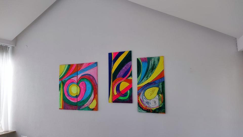 Zimmer mit Wlan, Teilung von Küche und DuscheWC, Waschmaschine, Garten und Terrasse 1 zimmer