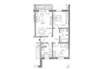 ruhige 3 Zimmer-Wohnung mit Balkon