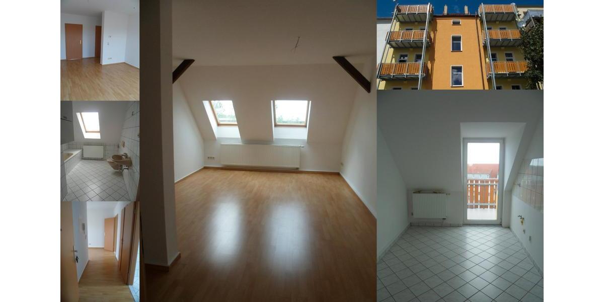 Dachgeschoßwohnung Eilenburg - 1 Zimmer, 45 m&sup2;, 348&euro; | Angebot:25993058