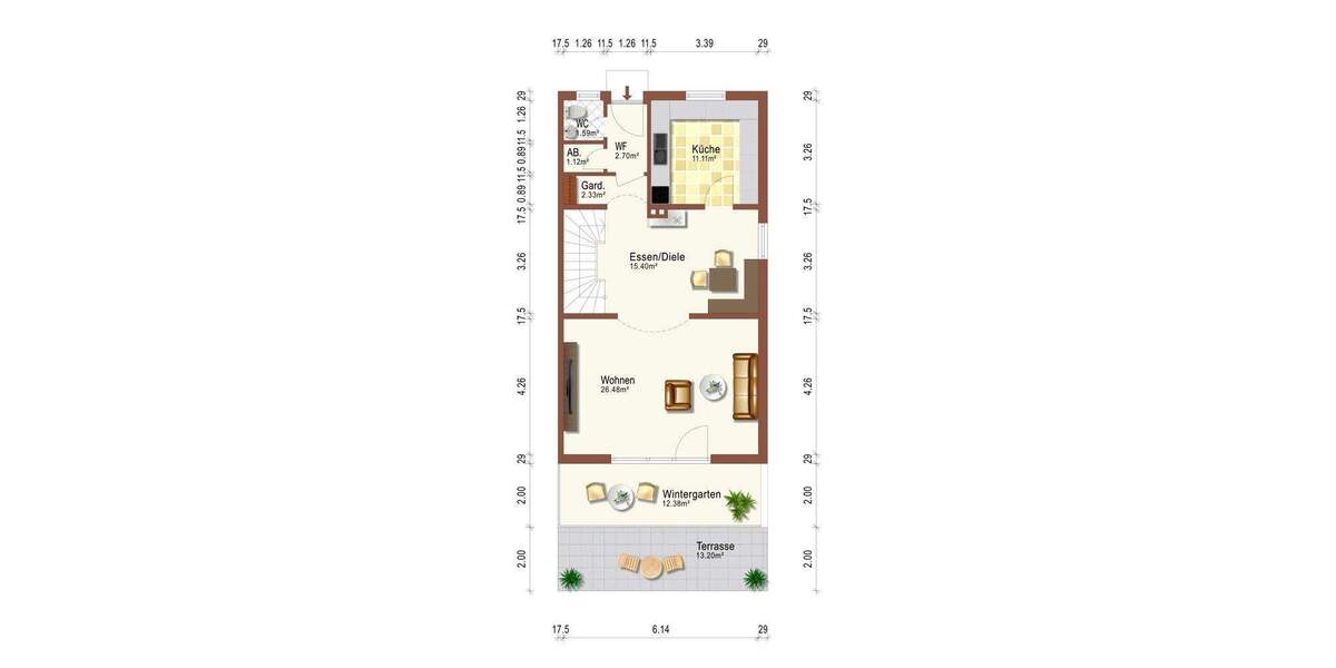 Doppelhaushälfte Neumarkt Altenhof - 4 Zimmer, 139 m&sup2;, 1.340&euro; | Angebot:25661915