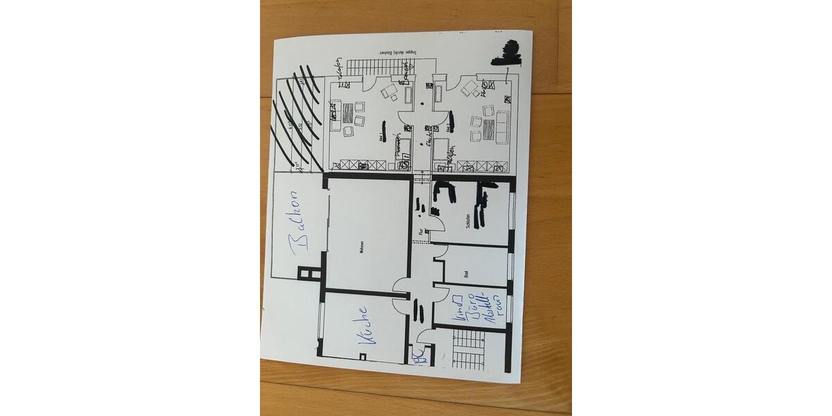Etagenwohnung Beckum - 5 Zimmer, 170 m&sup2;, 1.190&euro; | Angebot:25921617