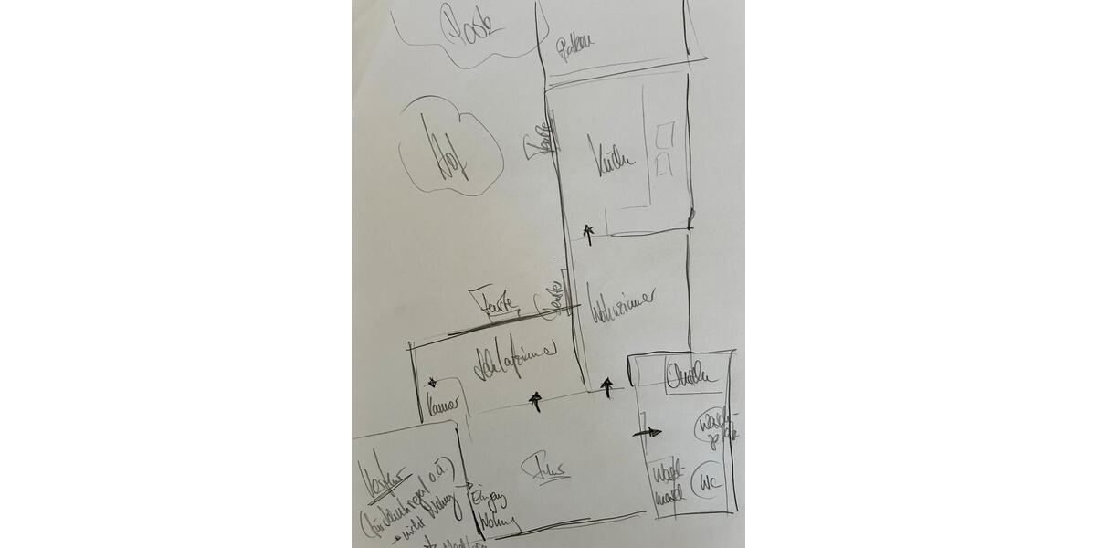 Dachgeschoßwohnung Halle (Saale) Am Wasserturm/Thaerviertel - 2 Zimmer, 61 m&sup2;, 495&euro; | Angebot:26639920