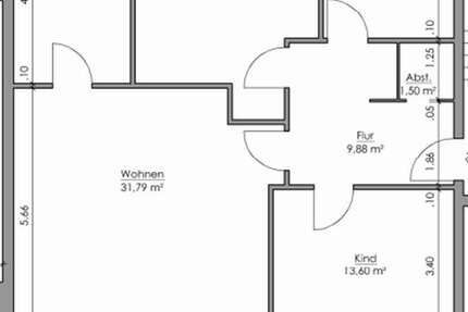Wohnung Glücksburg - 3 Zimmer, 92 m&sup2;, 795&euro; | Angebot:26305873