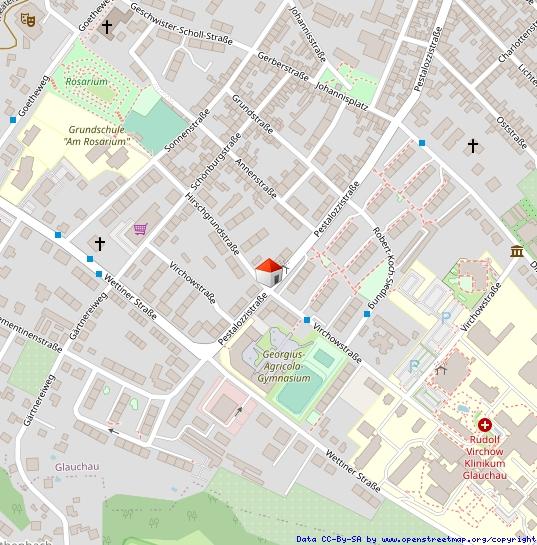 Erdgeschoßwohnung Glauchau - 2 Zimmer, 39 m&sup2;, 250&euro; | Angebot:26001472