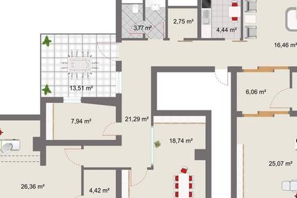 Praxis- Gewerbeeinheit zu vermieten zimmer
