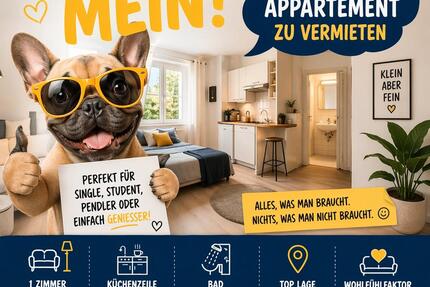 Wohnung Völklingen - 1 Zimmer, 30 m&sup2;, 400&euro; | Angebot:26297300