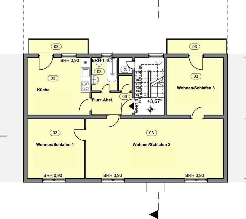 Wohnung zum Mieten in Ludwigshafen 1.215 € 120 m²