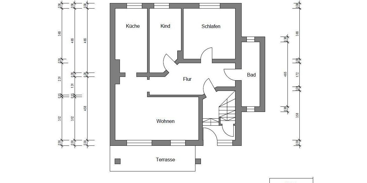 Erdgeschoßwohnung Spremberg - 3 Zimmer, 74 m&sup2;, 590&euro; | Angebot:26505323