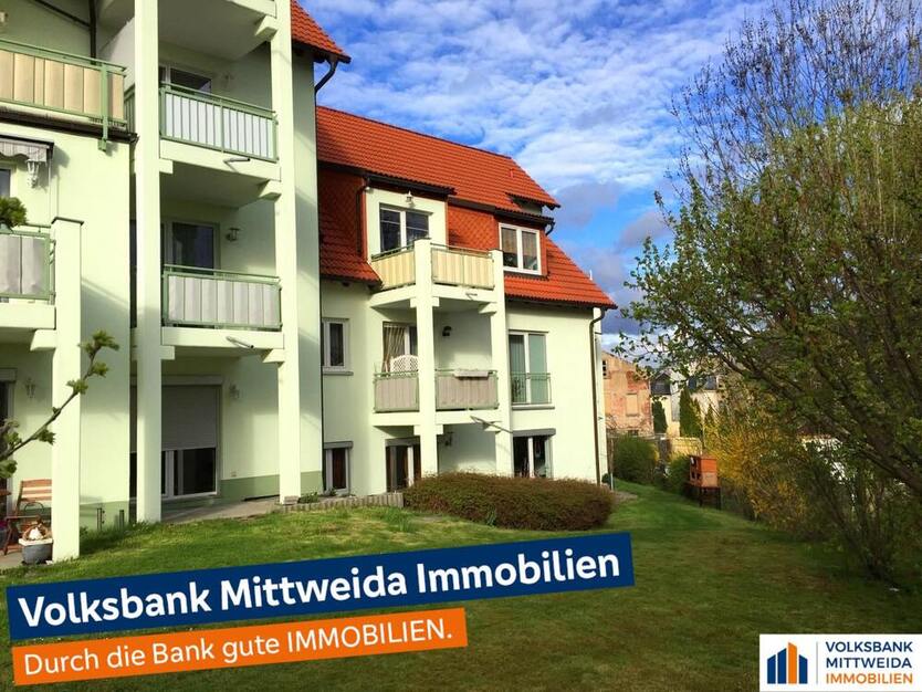 2-Raum-Wohnung im EG mit Terrasse und Tiefgaragenstellplatz 2 zimmer