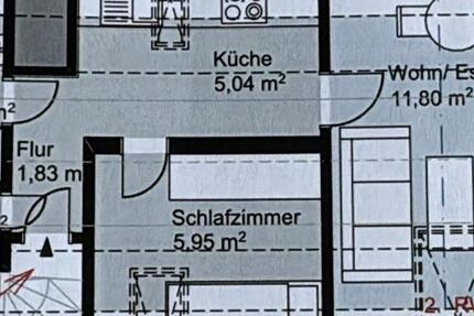 2 Zi DG Wohnung 2 zimmer