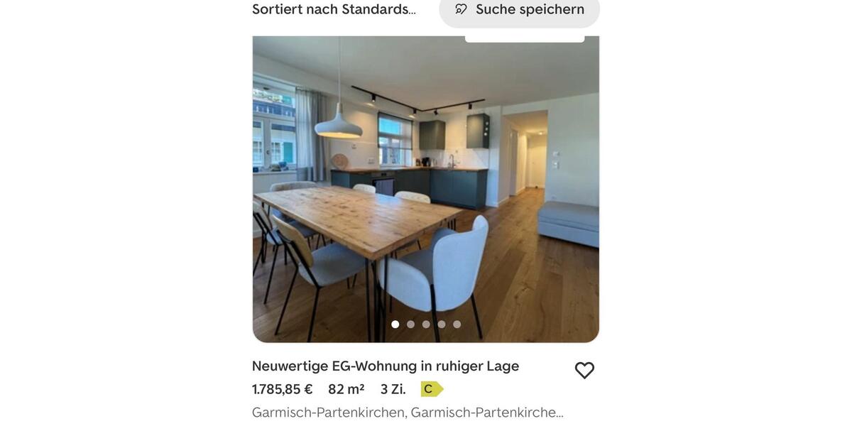 Gründung 3er WG Garmisch-Partenkirchen 3 zimmer