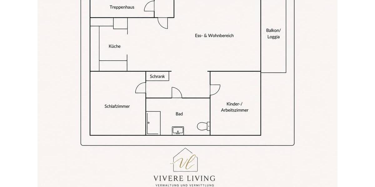 Dachgeschoßwohnung Elmshorn - 3 Zimmer, 74 m&sup2;, 900&euro; | Angebot:26635390