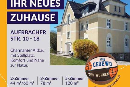 Wohnung Gornsdorf - 2 Zimmer, 60 m&sup2;, 350&euro; | Angebot:23433588