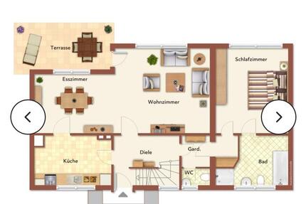 Wohnung Wiehl - 3 Zimmer, 86 m&sup2;, 970&euro; | Angebot:25401600