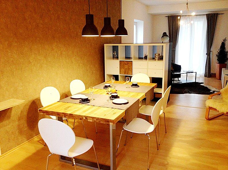 Terrassenwohnung Augsburg Innenstadt - 2 Zimmer, 62 m&sup2;, 1.200&euro; | Angebot:26624073