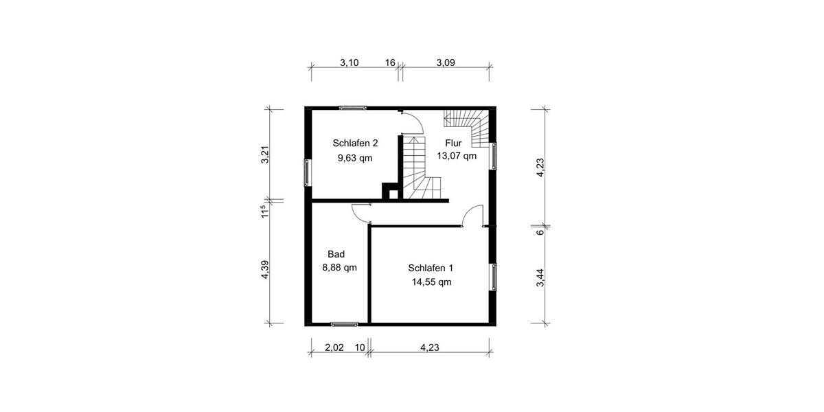 Einfamilienhaus Witzenhausen Albshausen - 4 Zimmer, 110 m&sup2;, 1.050&euro; | Angebot:25842282