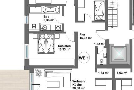Wohnung Ilmenau - 4 Zimmer, 117 m&sup2;, 1.165&euro; | Angebot:25307736