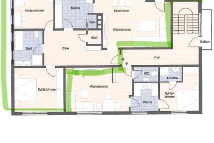 Neu renovierte 3-Zimmerwohnung in Schlangenbad-Obergladbach 3 zimmer