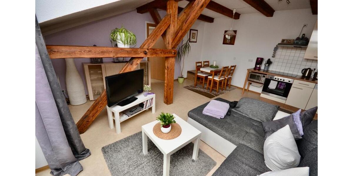 Dachgeschoßwohnung Dahme/Mark Mark - 2 Zimmer, 48 m&sup2;, 360&euro; | Angebot:25027079