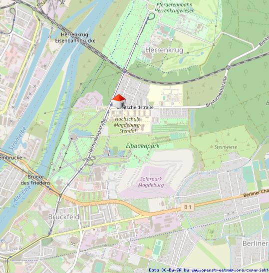 Erdgeschoßwohnung Magdeburg Brückfeld - 2 Zimmer, 65 m&sup2;, 940&euro; | Angebot:26476546