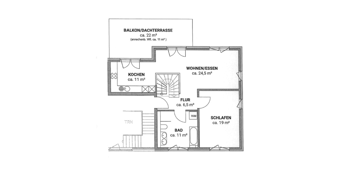 Etagenwohnung Bad Düben - 4 Zimmer, 127 m&sup2;, 1.380&euro; | Angebot:26156566