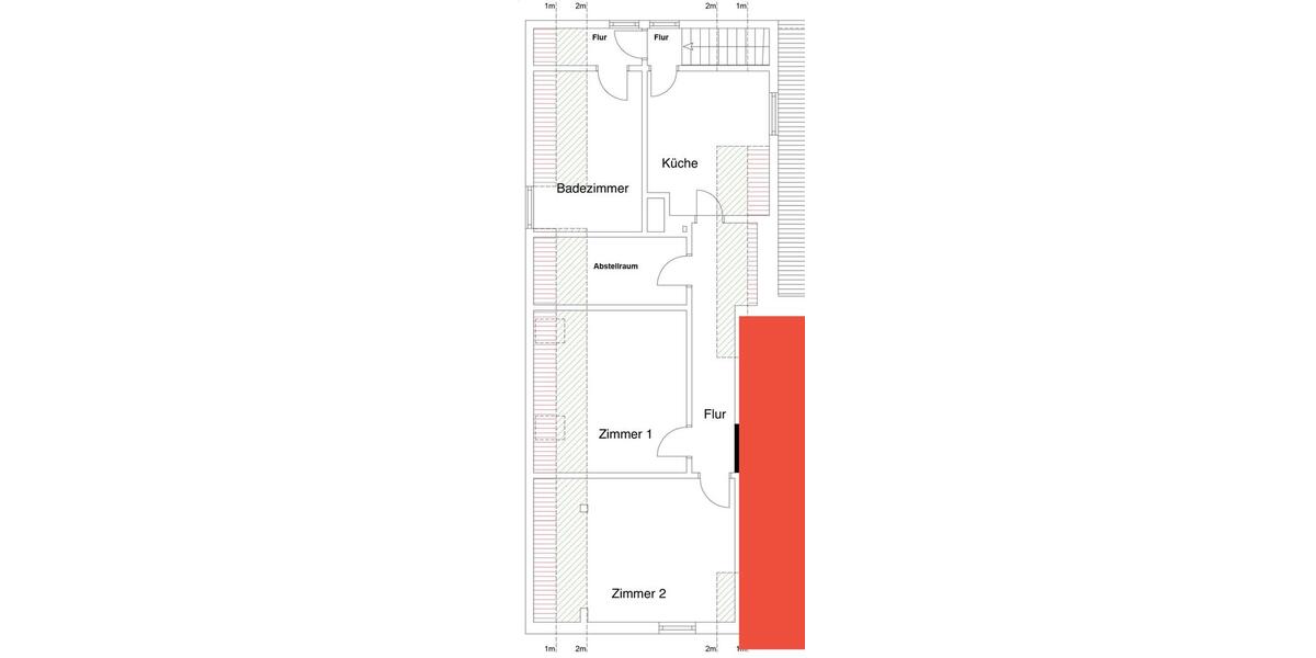 Dachgeschoßwohnung Hörstel - 2 Zimmer, 70 m&sup2;, 900&euro; | Angebot:26579742