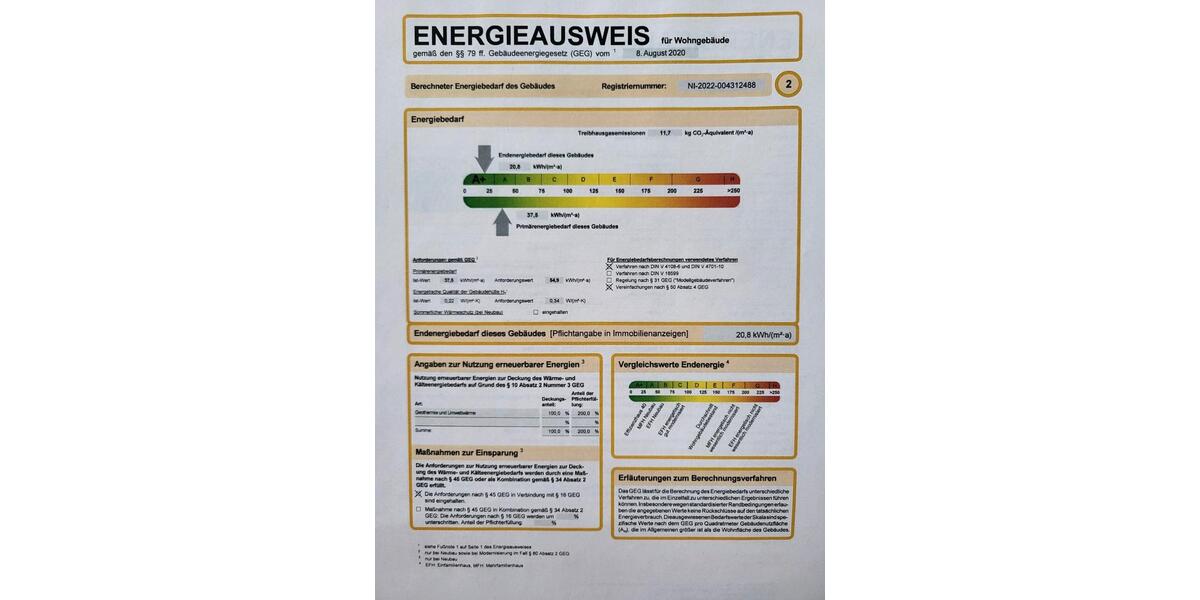 Doppelhaushälfte Neuenkirchen - 4 Zimmer, 121 m&sup2;, 1.000&euro; | Angebot:25181983