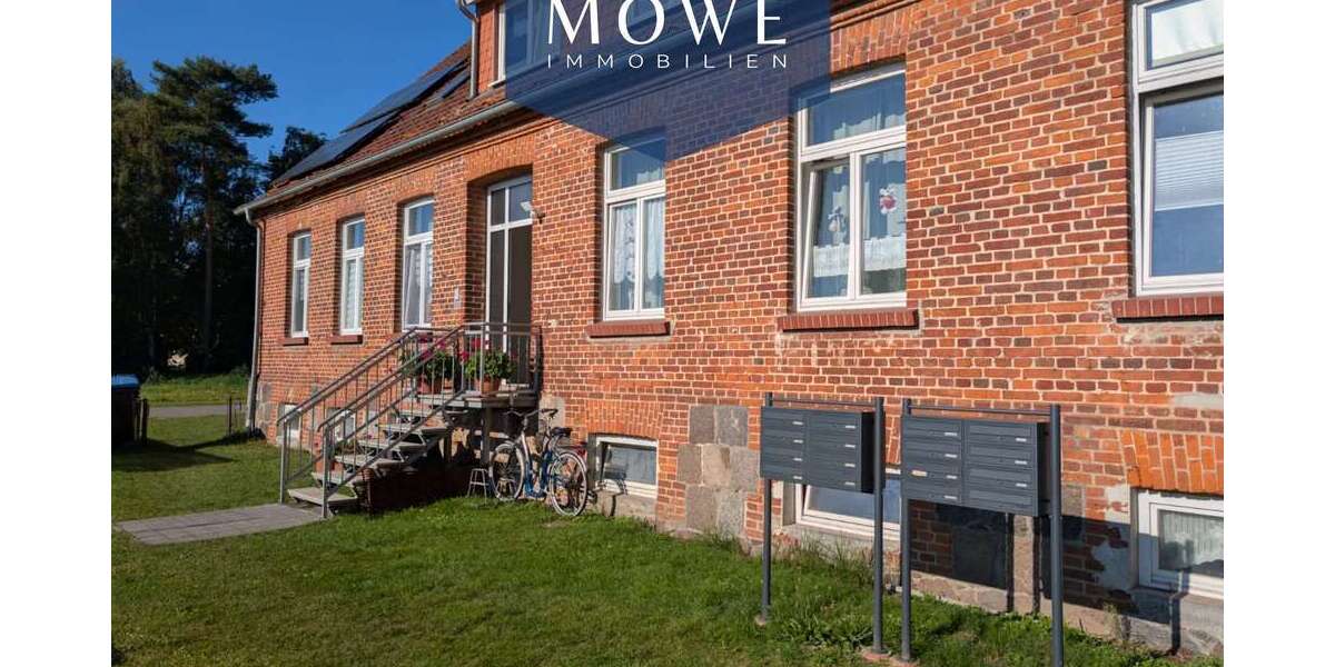 Etagenwohnung Schlemmin - 2 Zimmer, 33 m&sup2;, 390&euro; | Angebot:25904260