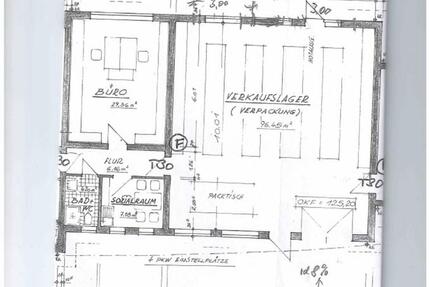 Flexible Gewerbefläche: Lagerhalle mit Büro- Starkstrom vorhanden zimmer