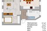 Helle Single-Wohnung mit Einbauküche, Gartenmitbenutzung, PKW-Stellplatz