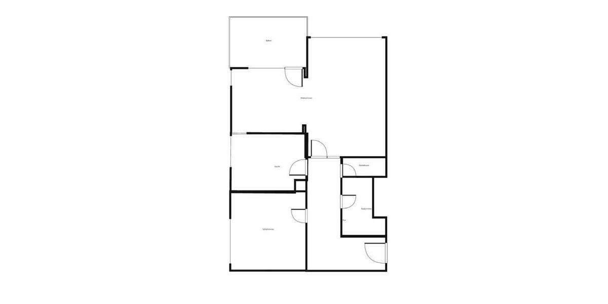 Etagenwohnung Wiesbaden Biebrich - 2 Zimmer, 73 m&sup2;, 845&euro; | Angebot:26171345