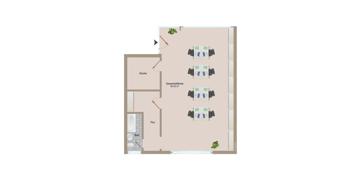 Gewerbeobjekt Bruchköbel - 650&euro; | Angebot:23726553