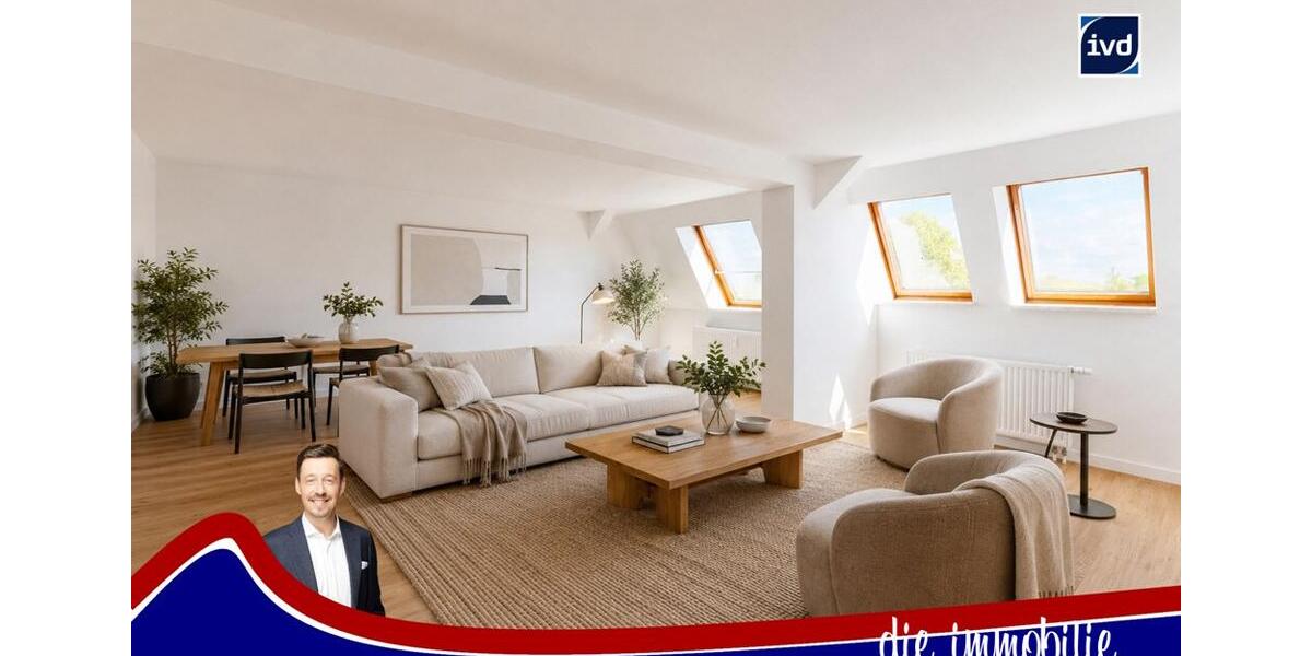 Dachgeschoßwohnung Magdeburg Beyendorf-Sohlen - 2 Zimmer, 52 m&sup2;, 416&euro; | Angebot:26660656
