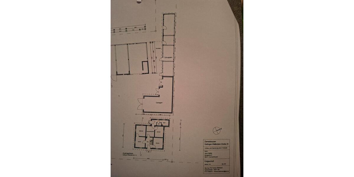 Einfamilienhaus Ziemetshausen - 2 Zimmer, 122 m&sup2;, 1.600&euro; | Angebot:26615919